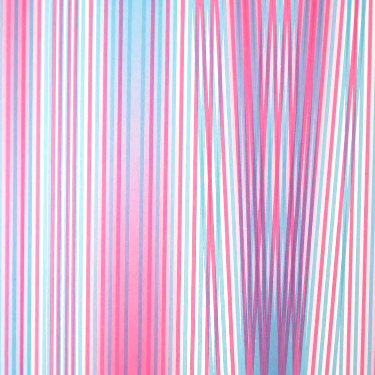 Love is a pop art print comprised of cyan and magenta. It is made up of key lines outlining each letter to create this vibration in the eye that represents how you feel when you fall in love. The kind of emotion you get when you get your first crush or someone says something to you which permeates your entire body. When the cyan and magenta mix, slight purple is produced from he over lapping colours.