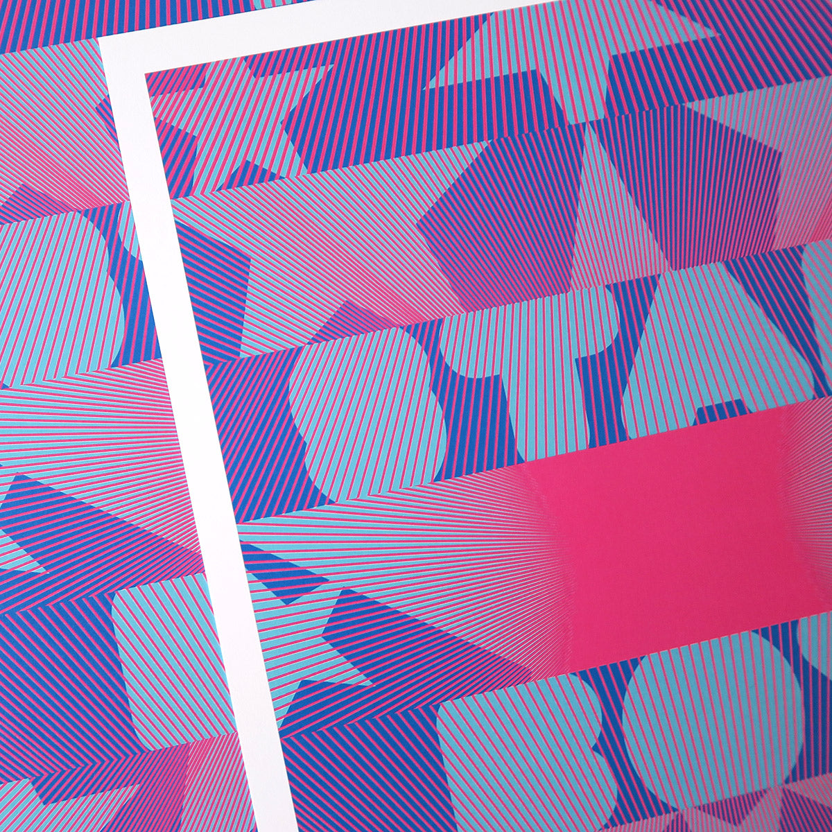 Star boy is a pop art print that was based on "The Weekend" song Star Boy. It's dark blue, sky blue, and magenta. It has lots of stars arranged around the words star boy.